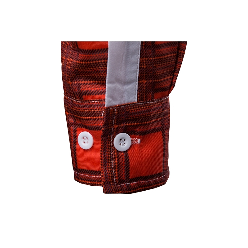 Mosaic Grid Men Shirt High Quality Social Men's Plaid Dress Shirts Long Sleeve Formal Soft Business Casual Oxford Shirt 210410