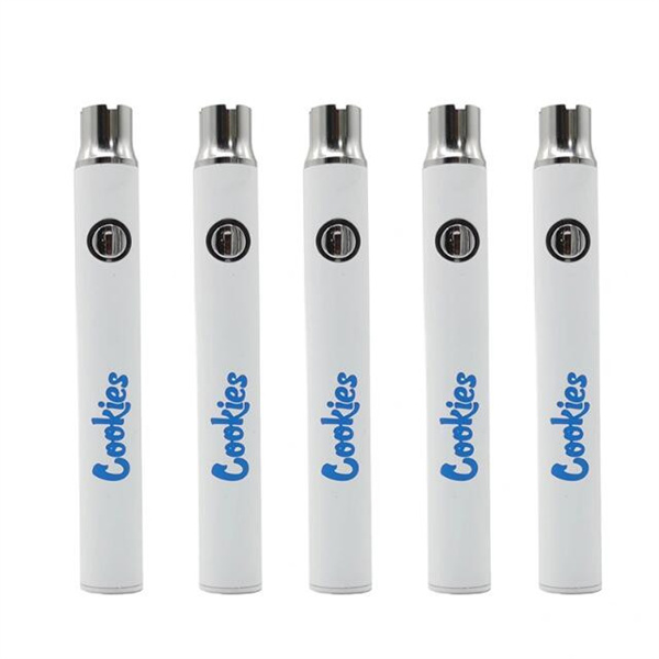 High Quality! COOKIES SLIM PEN TWIST BATTERY 350mAh Adjustable Voltage 3.3~4.8V Perfect for vape pens dab pens vaporizers oil cartridges
High Quality! COOKIES SLIM PEN TWIST BATTERY 350mAh Adjustable Voltage 3.3~4.8V Perfect for vape pens dab pens vaporizers oil cartridges