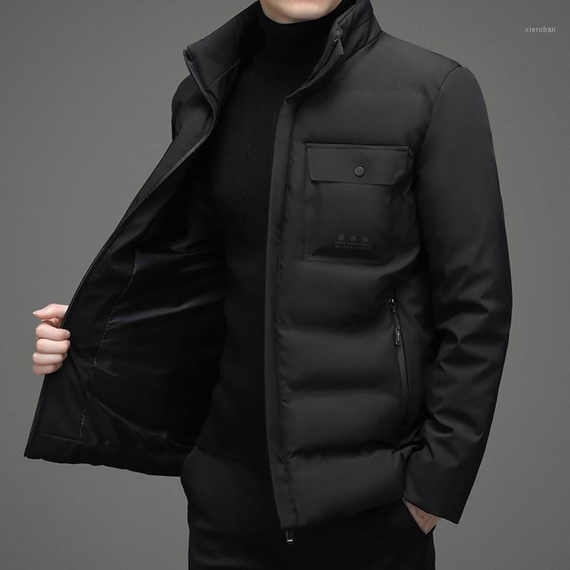 Men's Down & Parkas 2022 Autumn And Winter Stand-up Collar Jacket Cold Warm Coat Windproof, Navy blue
Men's Down & Parkas 2022 Autumn And Winter Stand-up Collar Jacket Cold Warm Coat Windproof, Navy blue