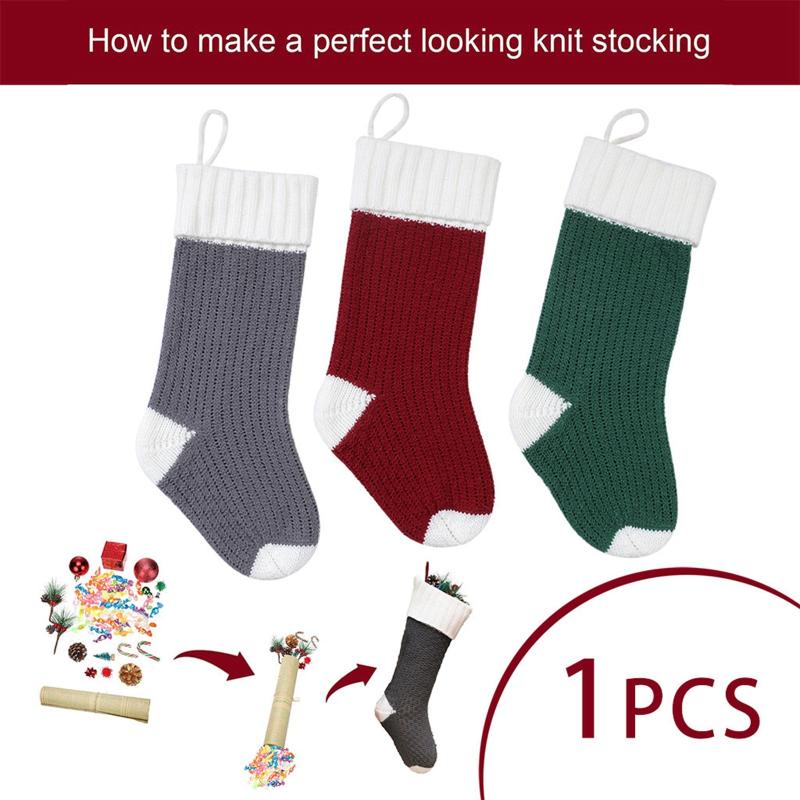 Christmas Decorations Wool Pendant Gift Bag With Mahogany Leaves Oversized Candy Stockings Home Decoration Socks Dro
Christmas Decorations Wool Pendant Gift Bag With Mahogany Leaves Oversized Candy Stockings Home Decoration Socks Dro
