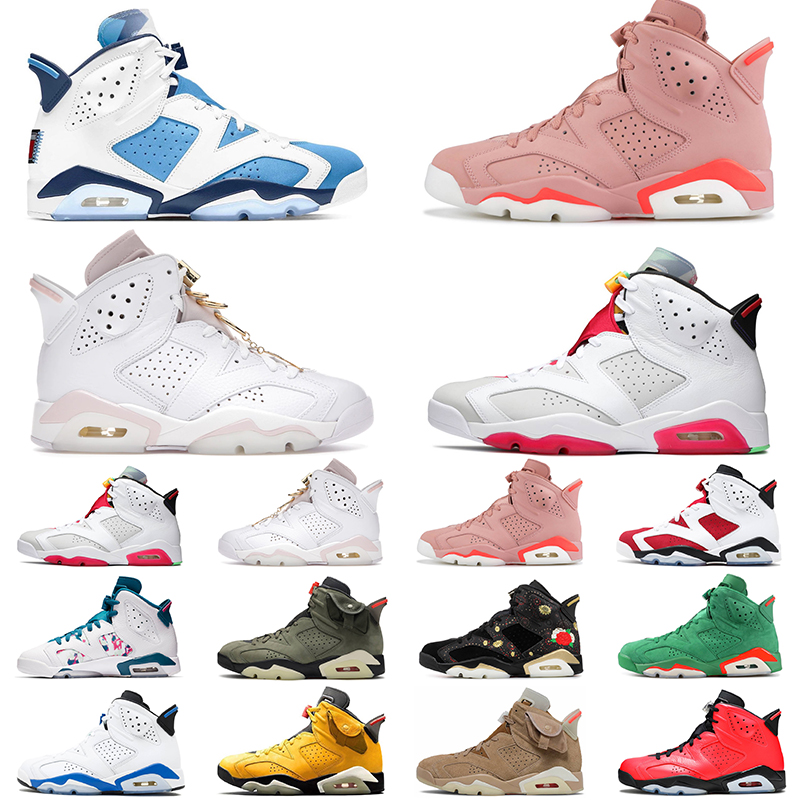 air jordan 6 retro basketball shoes 6s UNC Gold Hoops Bred HARE Millennial Pink Electric Green Gatorade women mens trainers outdoors sports sneakers
air jordan 6 retro basketball shoes 6s UNC Gold Hoops Bred HARE Millennial Pink Electric Green Gatorade women mens trainers outdoors sports sneakers