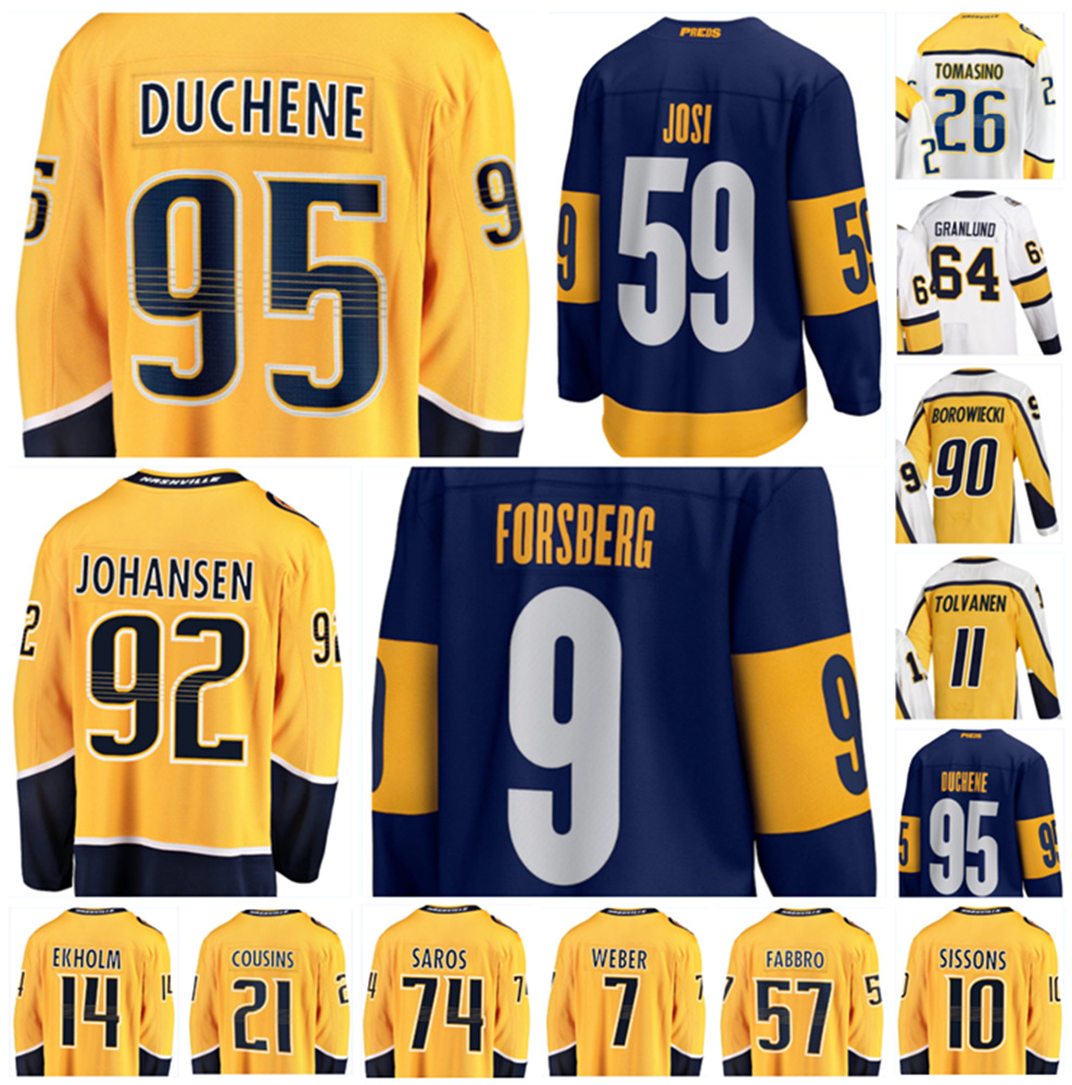2022 Nashville Roman Josi Hockey Jersey Filip Forsberg Ryan Johansen Matt Duchene Mark Borowiecki Mattias Ekholm Saros NSH Custom Stitched Men Women Youth Jerseys, Colour 11
2022 Nashville Roman Josi Hockey Jersey Filip Forsberg Ryan Johansen Matt Duchene Mark Borowiecki Mattias Ekholm Saros NSH Custom Stitched Men Women Youth Jerseys, Colour 11