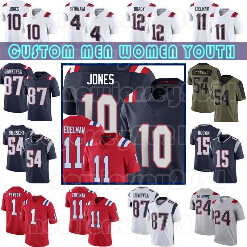 Custom 11 Julian Edelman Men 10 Mac Jones Football Patriot 37 Damien Harris Jersey Matthew Judon Jarrett Stidham Stephon Gilmore England Sony Michel Hightower, Custom youth(agz)
Custom 11 Julian Edelman Men 10 Mac Jones Football Patriot 37 Damien Harris Jersey Matthew Judon Jarrett Stidham Stephon Gilmore England Sony Michel Hightower, Custom youth(agz)