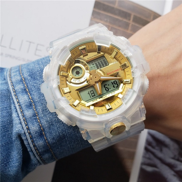 Men's Quartz Sports Digital 700 Watch 35th Anniversary Limited Edition High Quality Waterproof and Shockproof, Tote bag