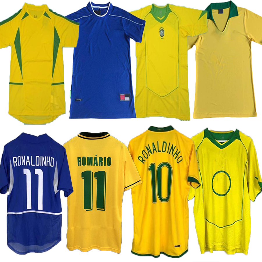 retro Brasil 2002 2004 1994 2006 1982 1998 1957 Ronaldinho soccer jerseys Romario Ronaldo BraziLS RIVALDO camisa de futebol shirt, Ivory
retro Brasil 2002 2004 1994 2006 1982 1998 1957 Ronaldinho soccer jerseys Romario Ronaldo BraziLS RIVALDO camisa de futebol shirt, Ivory