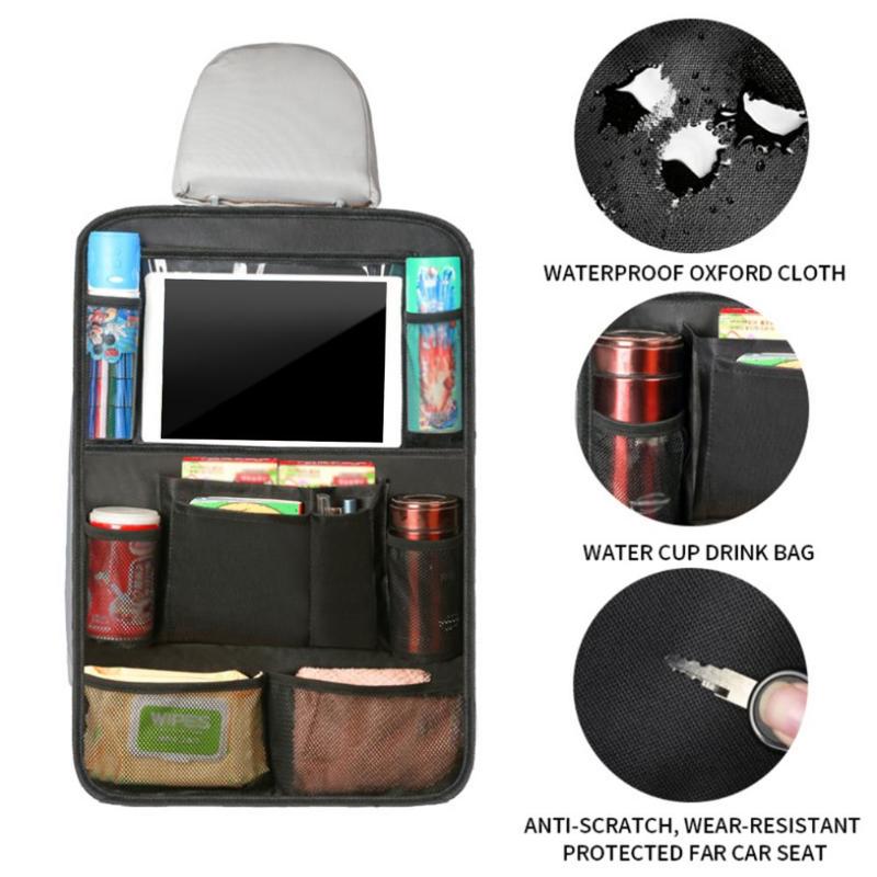 Car Organizer Auto Rear Seat Storage Bag Waterproof And Durable With Transparent Screen 10.5-inch Tablet Holder
Car Organizer Auto Rear Seat Storage Bag Waterproof And Durable With Transparent Screen 10.5-inch Tablet Holder