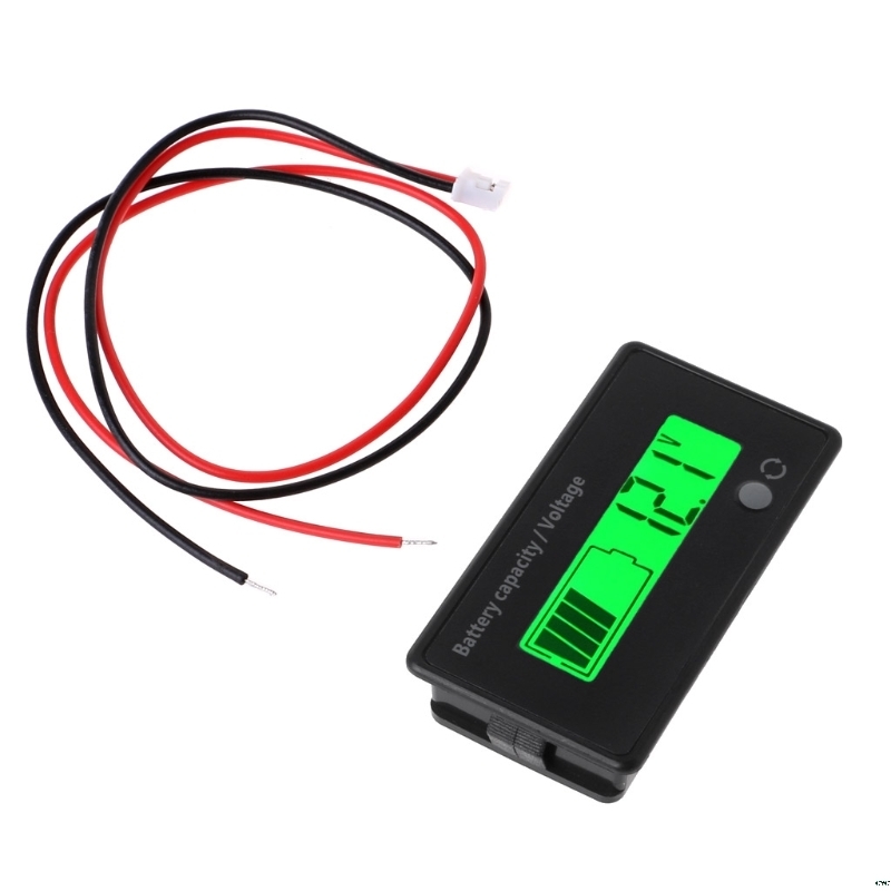 12V-84V Lead acid Battery Capacity Voltage meter Voltage meter Lcd Monitor Tester Tool