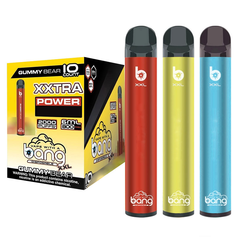 Bang Xxl Disposable vape 2000 puffs e cigarettes prefilled Pod 25 Colors high quality switch pro randm dazzle king elf bar esco bars
Bang Xxl Disposable vape 2000 puffs e cigarettes prefilled Pod 25 Colors high quality switch pro randm dazzle king elf bar esco bars