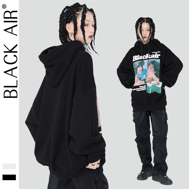 Blackair 2021 autumn and winter sweater Street movie picture foam printed men's wear Plush hooded top, Black
Blackair 2021 autumn and winter sweater Street movie picture foam printed men's wear Plush hooded top, Black