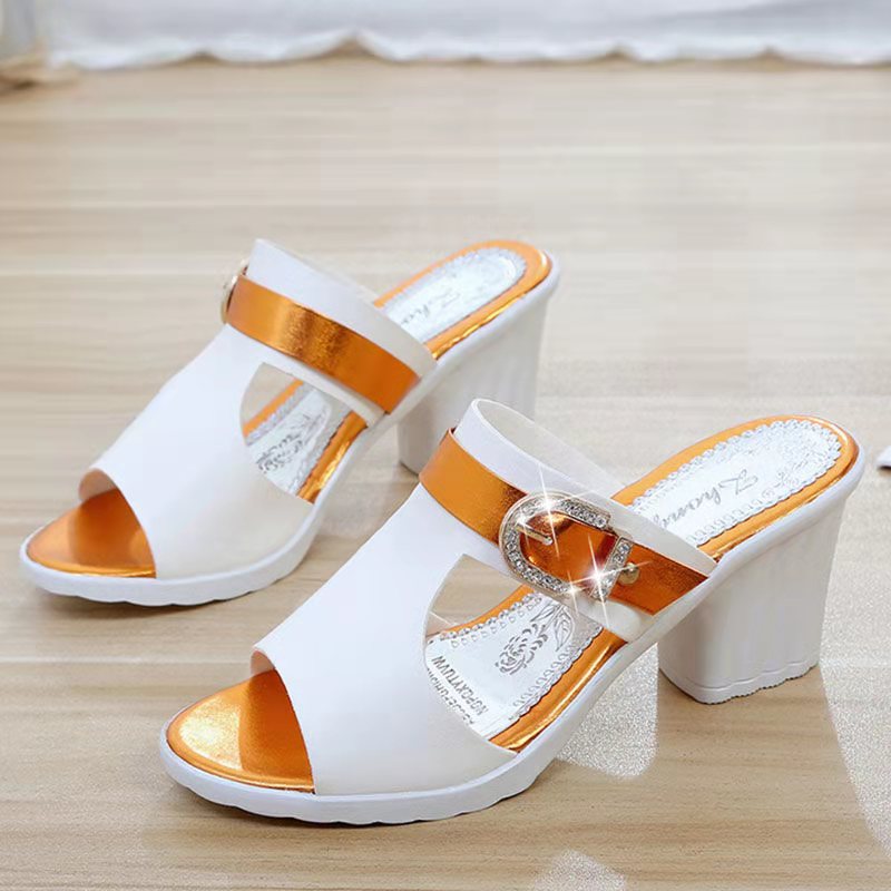 Beautiful Block Heel Women Modern Slipper Sandals Comfortable Sexy Summer Shoes, Style 4
Beautiful Block Heel Women Modern Slipper Sandals Comfortable Sexy Summer Shoes, Style 4