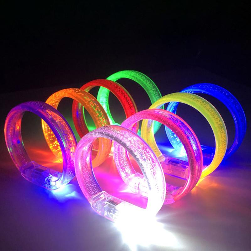 Party Decoration Flash LED Battery Light-emitting Bracelet Entertainment Cheering Props Night Running Luminous Bar
Party Decoration Flash LED Battery Light-emitting Bracelet Entertainment Cheering Props Night Running Luminous Bar
