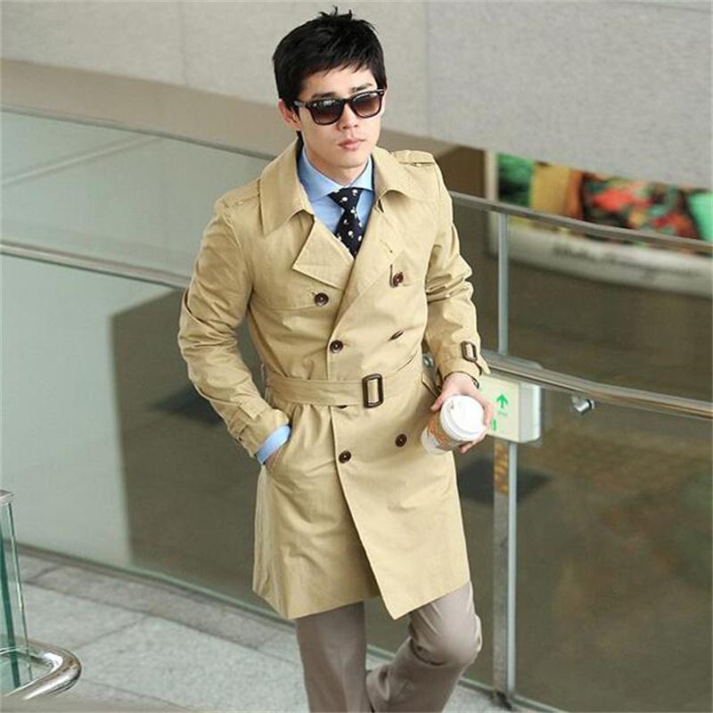 Men' Trench Coats Spring Autumn Casaco Masculino Korean Style Slim Fashion Youth Lapel Windbreaker Double-breasted Thin Coat, Khaki
Men' Trench Coats Spring Autumn Casaco Masculino Korean Style Slim Fashion Youth Lapel Windbreaker Double-breasted Thin Coat, Khaki