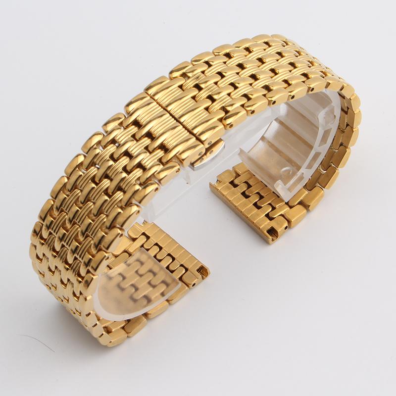 Watch Bands Watchbands 14mm 16mm 18mm 20mm 22mm Stainless Steel Metal Band Strap Bracelet Rose Gold Silver For Quartz Watches Men Lady
Watch Bands Watchbands 14mm 16mm 18mm 20mm 22mm Stainless Steel Metal Band Strap Bracelet Rose Gold Silver For Quartz Watches Men Lady