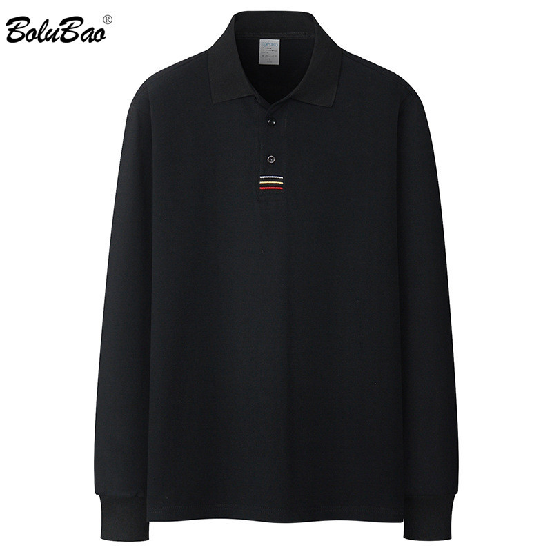 BOLUBAO Brand Men Solid Polo Shirts Tops Men' Fashion Casual Polo Shirt Autumn Cotton Long Sleeve Polo Shirt Male 210518, Black
BOLUBAO Brand Men Solid Polo Shirts Tops Men' Fashion Casual Polo Shirt Autumn Cotton Long Sleeve Polo Shirt Male 210518, Black
