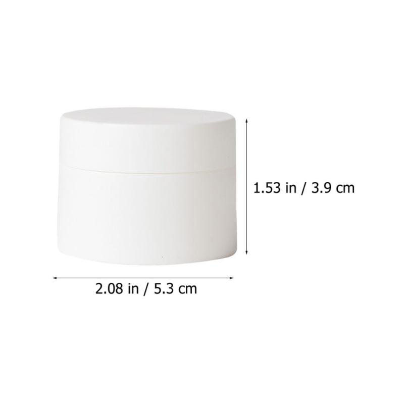 8Pcs 15g Small Bottles Jars Leak-Proof Cosmetics Cream Box Container Storage &1