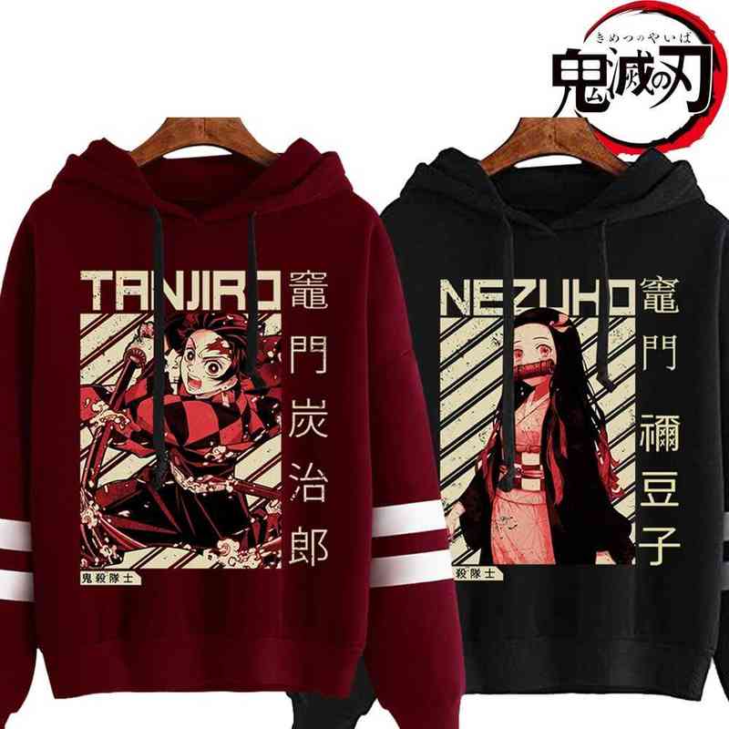 Anime Demon Slayer Hoodie Kamado Tanjirou Nezuko Printed Hoodies Hooded Sweatshirts Pullovers Unisex, Red3
Anime Demon Slayer Hoodie Kamado Tanjirou Nezuko Printed Hoodies Hooded Sweatshirts Pullovers Unisex, Red3