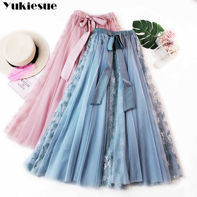 Spring Lace tutu Skirt Women Sweet Fashion lace patchwork Female Tulle High Waist Medium Long Fairy pleated s 210608, Apricot
Spring Lace tutu Skirt Women Sweet Fashion lace patchwork Female Tulle High Waist Medium Long Fairy pleated s 210608, Apricot