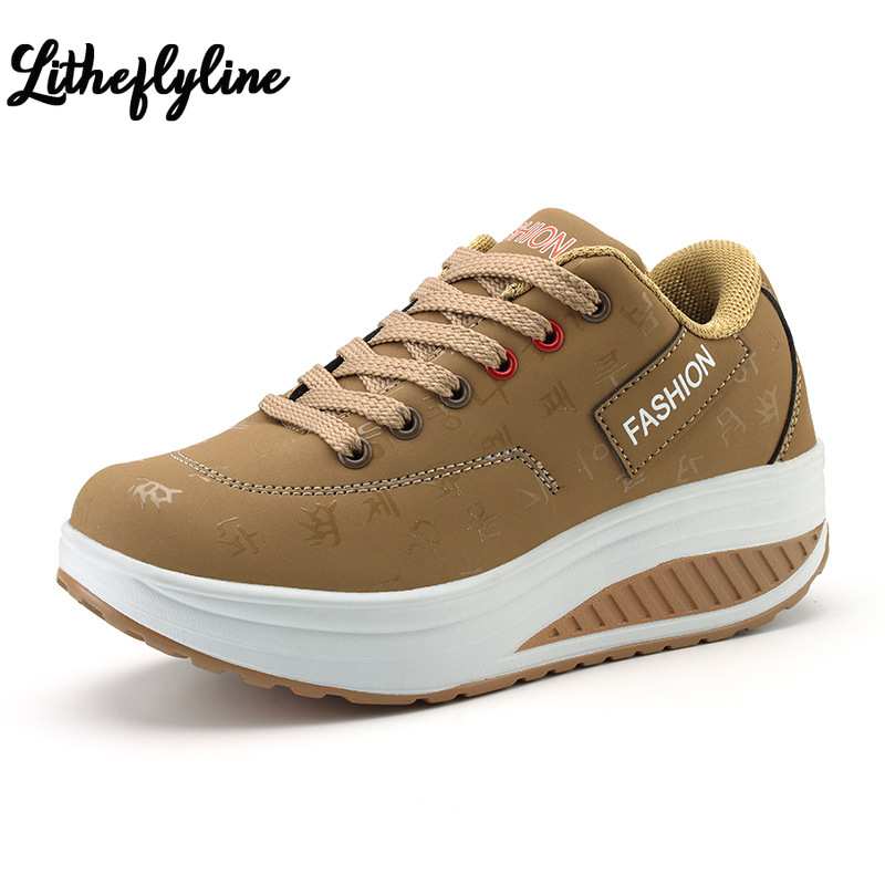Size 35-40 Women Chunky Casual Shoes Zapatillas Plataforma Mujer Fitness Walking Toning Rocker Sneakers Leather Wedges Tennis Trainers, Black
Size 35-40 Women Chunky Casual Shoes Zapatillas Plataforma Mujer Fitness Walking Toning Rocker Sneakers Leather Wedges Tennis Trainers, Black