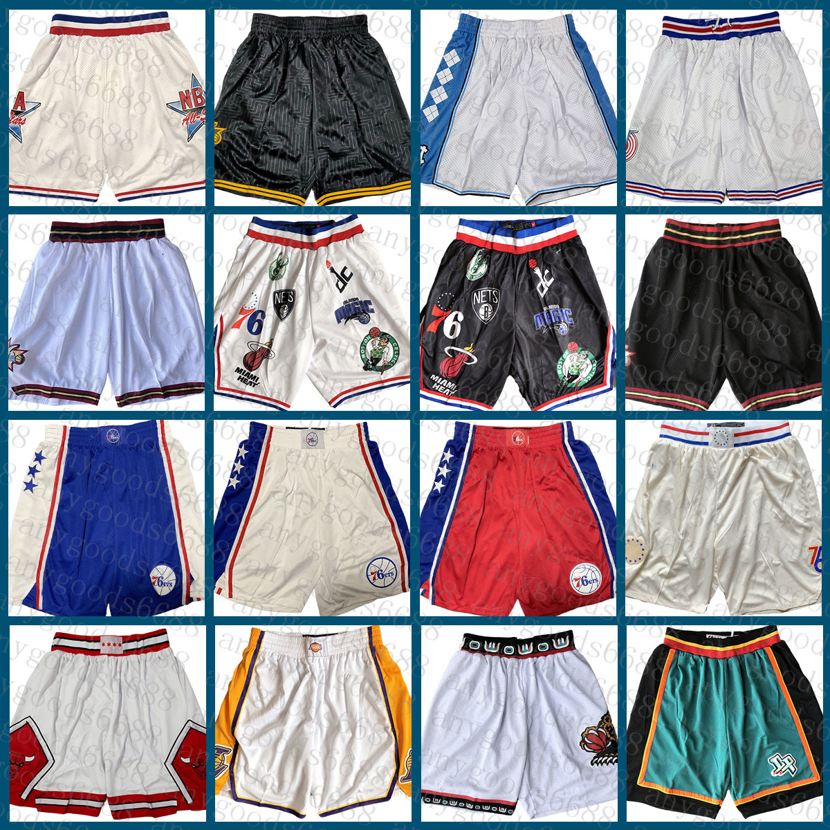 2022 New Philadelphias 76er Basketball Shorts North Carolina State University Pocket Shorts Chicagos Bull Los Jersey Angeles Multi Lakeres G, Black;red
2022 New Philadelphias 76er Basketball Shorts North Carolina State University Pocket Shorts Chicagos Bull Los Jersey Angeles Multi Lakeres G, Black;red