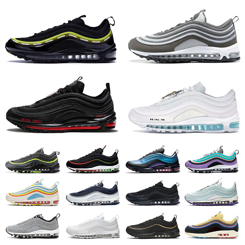 97s Running Sports Shoes Men Women Airmax 97 Off Runners Fashion Sneakers Sean Wotherspoon Cowboys Fan Plum Chalk Silver Bullet White Reflec
97s Running Sports Shoes Men Women Airmax 97 Off Runners Fashion Sneakers Sean Wotherspoon Cowboys Fan Plum Chalk Silver Bullet White Reflec