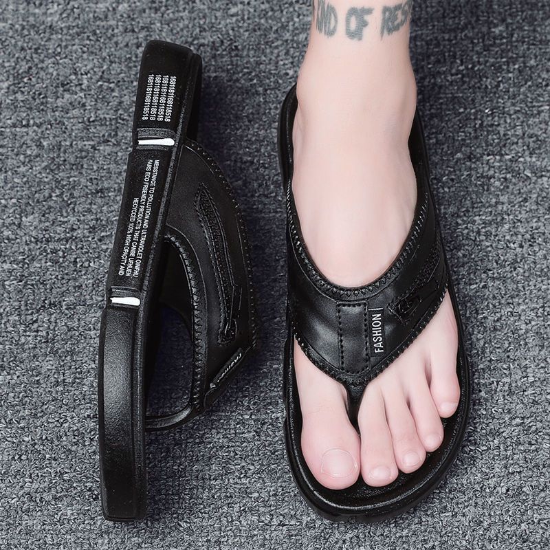 Stylish men's slippers high quality home quiet soft soles outdoor comfortable foot massage beach cool slippers Special offer, Black gold 
Stylish men's slippers high quality home quiet soft soles outdoor comfortable foot massage beach cool slippers Special offer, Black gold