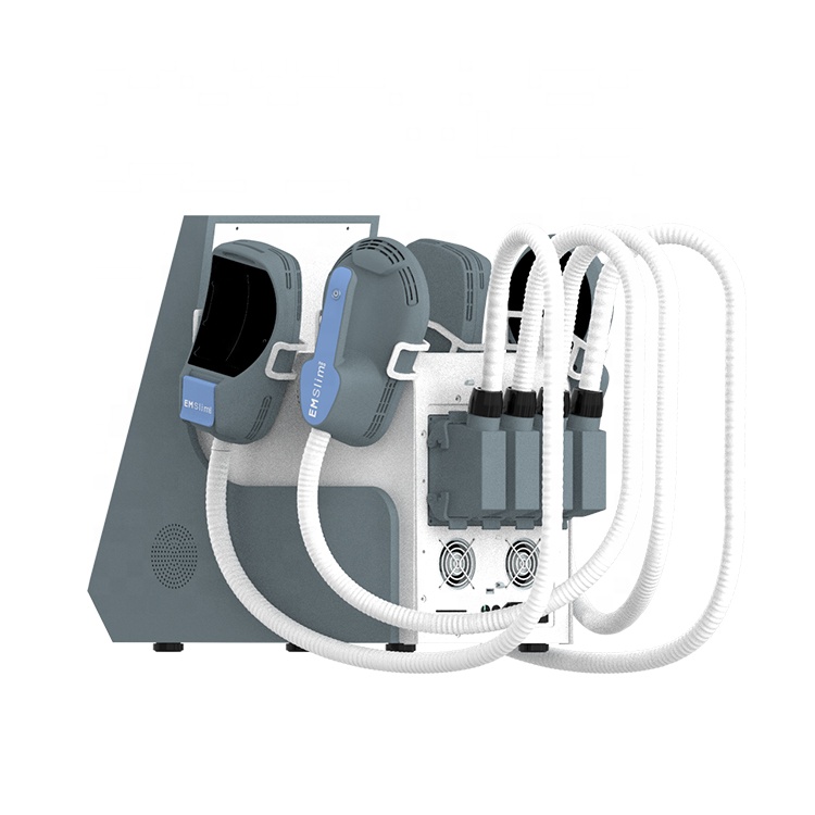 4 handles Equipment RF EMslim HIEMTs body shaping machine Tesla EMS electromagnetic Muscle Stimulation fat burning beauty