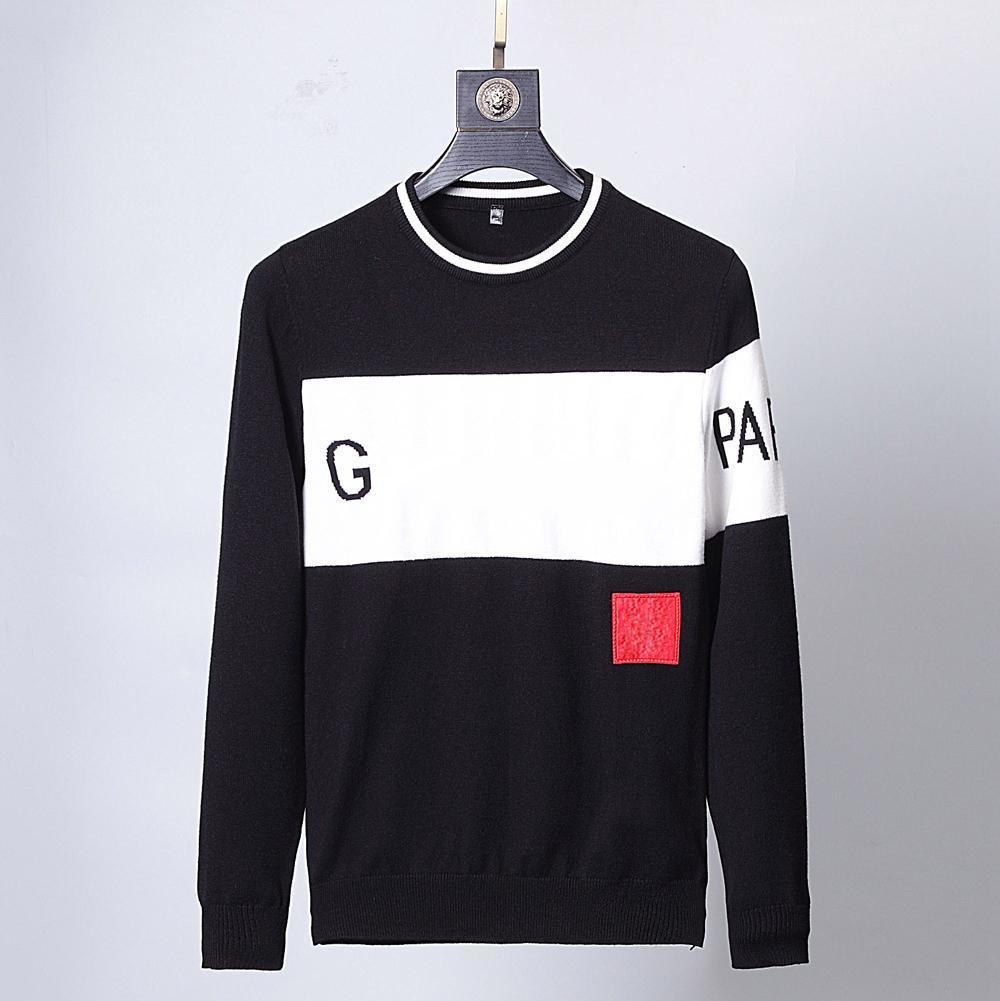 21ss Mens Sweaters Long Sleves Knits Letters Embroidery Fashion pa Hoodies Pullover givenci sweater Men Tops Knit the Clothing burbury shirt, White;black
21ss Mens Sweaters Long Sleves Knits Letters Embroidery Fashion pa Hoodies Pullover givenci sweater Men Tops Knit the Clothing burbury shirt, White;black