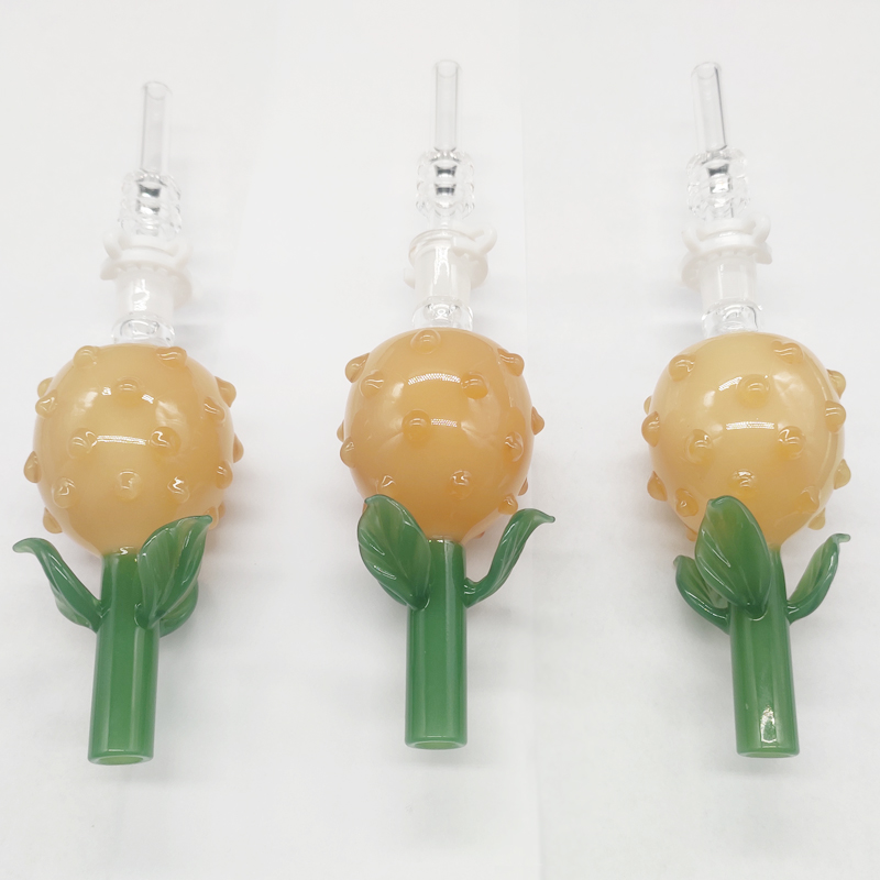 Nectar 4.5 inch Pineapple Design Nector Collectar Kit Smoking Straw with 10mm quartz tip and Plastic clip
Nectar 4.5 inch Pineapple Design Nector Collectar Kit Smoking Straw with 10mm quartz tip and Plastic clip