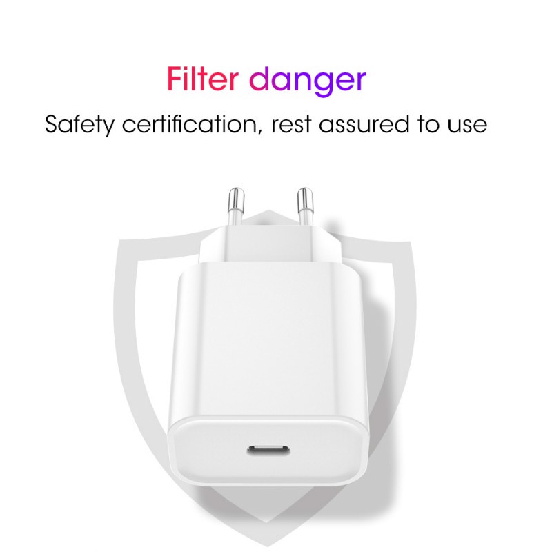 18W 20W PD Type C Charger for iPhone 12 11 Pro XS Max XR 8 Fast Charging USB Wall Adapter
18W 20W PD Type C Charger for iPhone 12 11 Pro XS Max XR 8 Fast Charging USB Wall Adapter