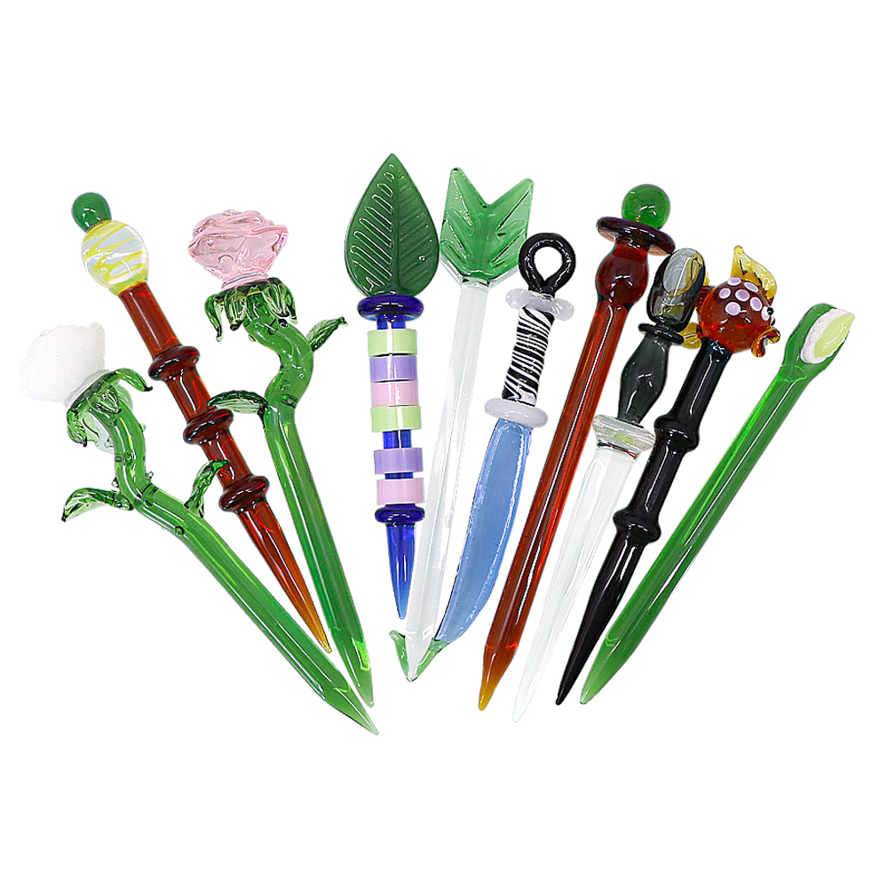 Premium Smoking Rose Shape Glass Dabber Tools 130MM Oil Rigs Dab Stick Carving Tool For E Nail Quartz Banger Smoke Water Pipe
Premium Smoking Rose Shape Glass Dabber Tools 130MM Oil Rigs Dab Stick Carving Tool For E Nail Quartz Banger Smoke Water Pipe