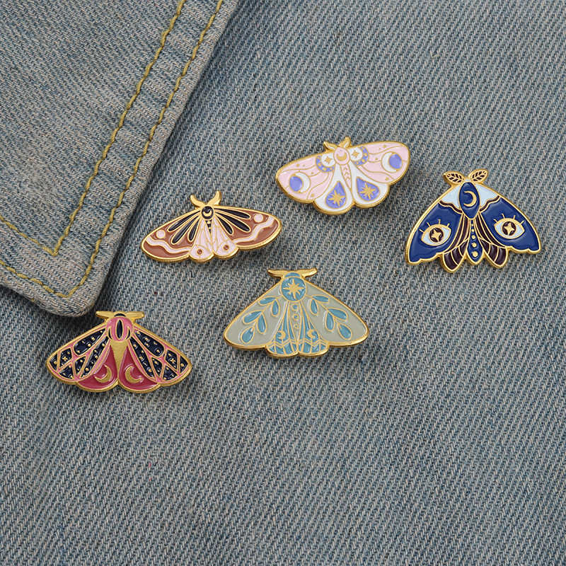 Women Insect Series Clothes Brooches Butterfly Moth Model Drop Oil Pins European Alloy Moon Eye Enamel Cowboy Backpack Badge Jewelry Accessories Wholesale
Women Insect Series Clothes Brooches Butterfly Moth Model Drop Oil Pins European Alloy Moon Eye Enamel Cowboy Backpack Badge Jewelry Accessories Wholesale