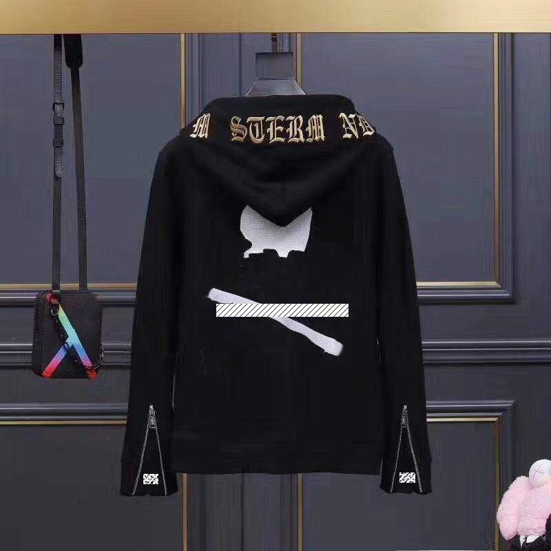 European and American men's fashion brand hoodie autumn winter hair letter embroidery couple sweater, Black
European and American men's fashion brand hoodie autumn winter hair letter embroidery couple sweater, Black