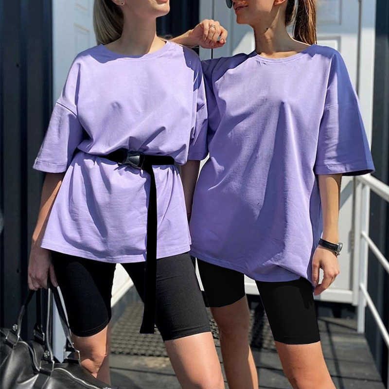 Casual Solid Outfits Women's Two Piece Suit with Belt Home Loose Sports Tracksuits Fashion Bicycle Summer Suit 210709