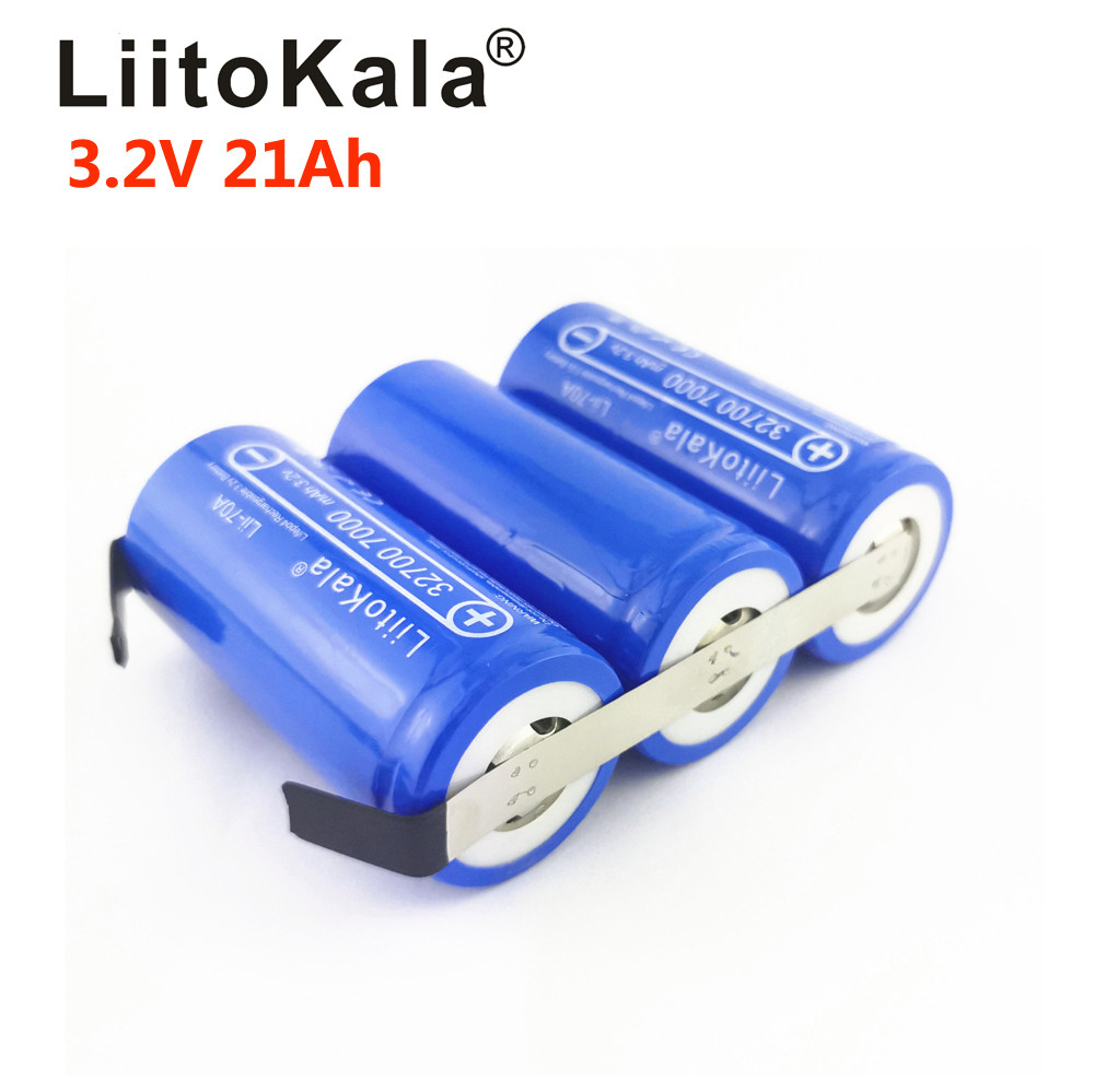 LiitoKala 3.2v 14ah 21ah 28ah 35ah Lifepo4 Battery Pack High Discharge 90A for Electric Motor cell Diy
LiitoKala 3.2v 14ah 21ah 28ah 35ah Lifepo4 Battery Pack High Discharge 90A for Electric Motor cell Diy