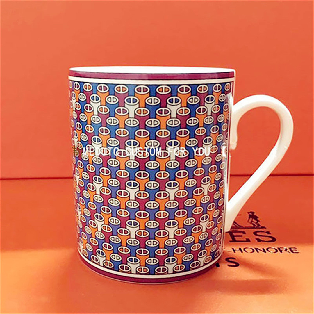 Fine Porcelain Mug for Coffee Tea Handle Painted by Real Gold Platinum Luxury Designer Mugs Gift, See details
Fine Porcelain Mug for Coffee Tea Handle Painted by Real Gold Platinum Luxury Designer Mugs Gift, See details