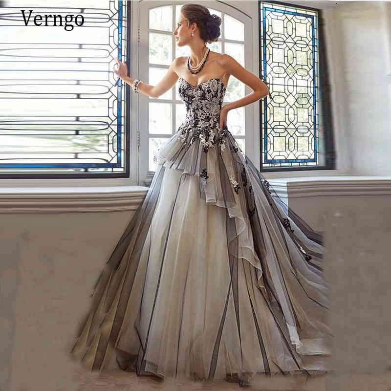 Vintage Black and Verngo Grey Wedding Gown Gothic Bride Dress Classic Sweetheart Tulle Corset a Line Vestido Novia, Same as picture
Vintage Black and Verngo Grey Wedding Gown Gothic Bride Dress Classic Sweetheart Tulle Corset a Line Vestido Novia, Same as picture