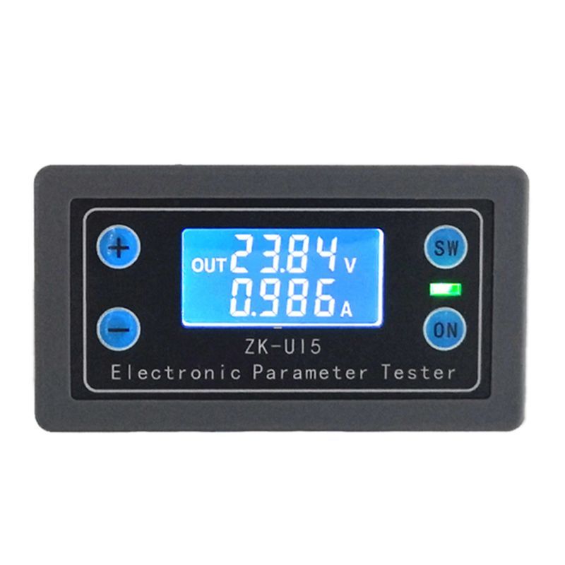 DC5-38V Multifunctional Voltmeters Ampirer Electronic Load Battery Monitor Tester