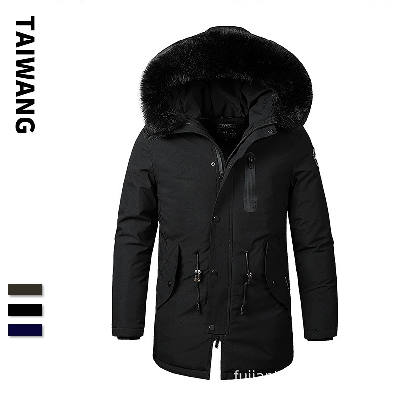 2020 new autumn winter thickened warm medium and long trend cotton padded jacket men's, Black
2020 new autumn winter thickened warm medium and long trend cotton padded jacket men's, Black