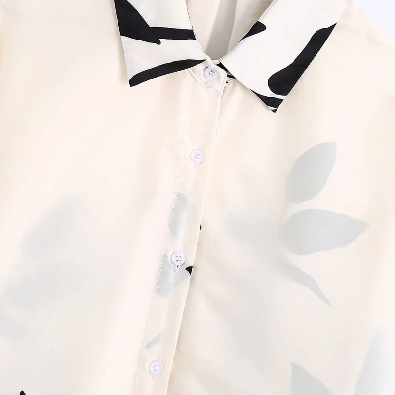 Summer Women Placement Print Oversized Midi Shirt Dress Female Long Sleeve Clothes Casual Lady Loose Vestido D7673 210430