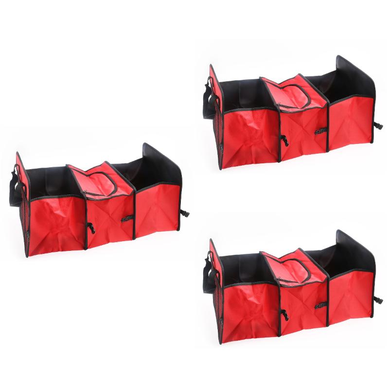 Car Organizer 3pcs Multi-purpose Boot Folding Storage Bag Box Insulated Cooler (Red)
Car Organizer 3pcs Multi-purpose Boot Folding Storage Bag Box Insulated Cooler (Red)