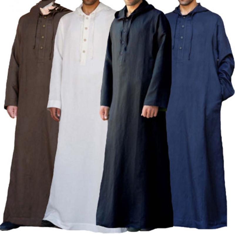 Men' Casual Shirts Top Selling Product In 2021 Arabic Style Simple Long Hooded Shirt Muslim Robe Camisas Para Hombre, Black
Men' Casual Shirts Top Selling Product In 2021 Arabic Style Simple Long Hooded Shirt Muslim Robe Camisas Para Hombre, Black