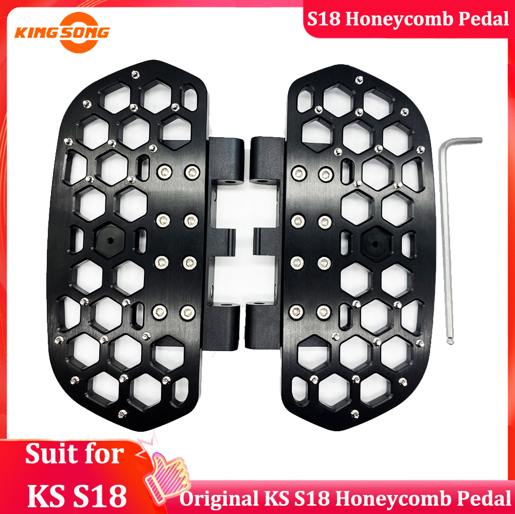Original KingSong KS S18 Accessories KS S18 Honeycomb Pedal Spare Part for KingSong KS 18 Electric Wheel S18 EUC Honeycomb Pedal
Original KingSong KS S18 Accessories KS S18 Honeycomb Pedal Spare Part for KingSong KS 18 Electric Wheel S18 EUC Honeycomb Pedal