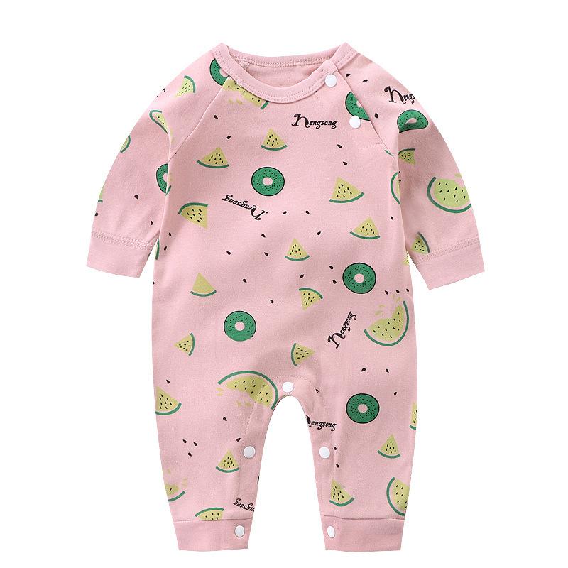 Jumpsuits Baby Romper Spring Autumn Cotton Born Long Sleeve Kids Clothing One Piece Boys Girl Bodysuits Fruit Print Clothes, Blue
Jumpsuits Baby Romper Spring Autumn Cotton Born Long Sleeve Kids Clothing One Piece Boys Girl Bodysuits Fruit Print Clothes, Blue