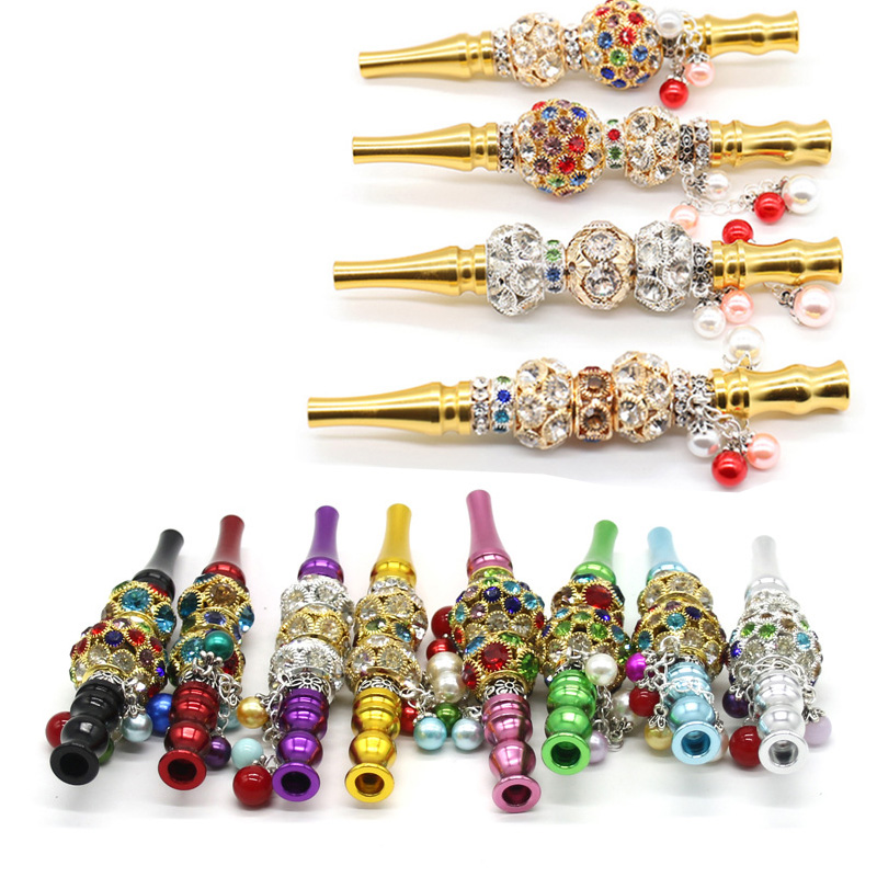 wholesale Metal Mouth smoking pipes Tips for Hookah Shisha Fashion Aluminum Alloy Mouthpiece Drip Tip Skull Design With Jewellery
wholesale Metal Mouth smoking pipes Tips for Hookah Shisha Fashion Aluminum Alloy Mouthpiece Drip Tip Skull Design With Jewellery