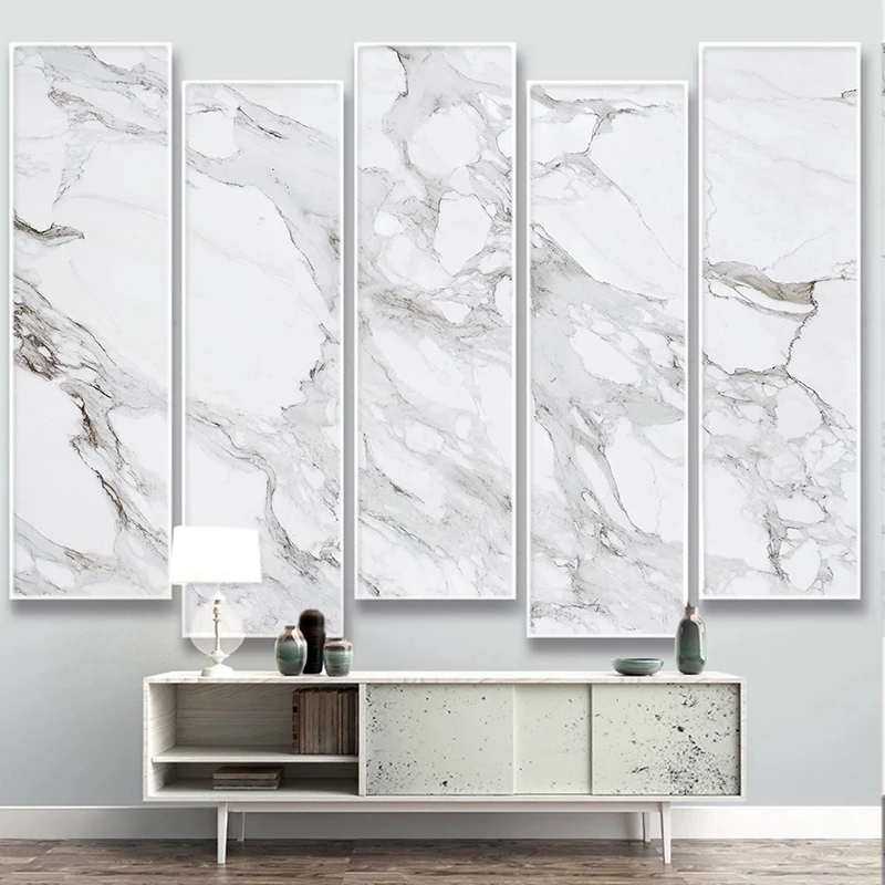 Custom Photo Mural Wallpaper 3D Jazz White Marble Wall Living Room TV Sofa Bedroom Theme Hotel Modern Waterproof