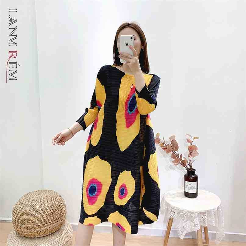 Summer Printed Dress Women Pleated Vintage Round Neck Long-sleeves Dresses Fashion WN01501 210526, Blue
Summer Printed Dress Women Pleated Vintage Round Neck Long-sleeves Dresses Fashion WN01501 210526, Blue