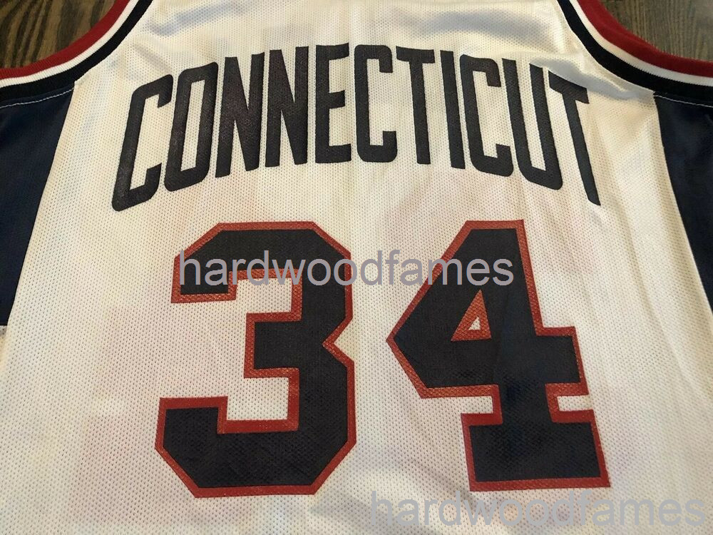 Stitched Custom RAY ALLEN #34 Connecticut UCONN HUSKIES Jersey Men Women Youth Basketball Jerseys XS-6XL, Black
Stitched Custom RAY ALLEN #34 Connecticut UCONN HUSKIES Jersey Men Women Youth Basketball Jerseys XS-6XL, Black
