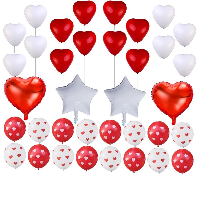 Party Decoration Red Love Heart Printed Latex Balloons Set Wedding Anniversary Valentine's Day Birthday Decor Helium Globals
Party Decoration Red Love Heart Printed Latex Balloons Set Wedding Anniversary Valentine's Day Birthday Decor Helium Globals