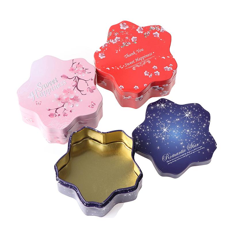 Candy Cookie Box Festive Party Supplies Wedding Tinplate Gift Packaging Favors Wrap