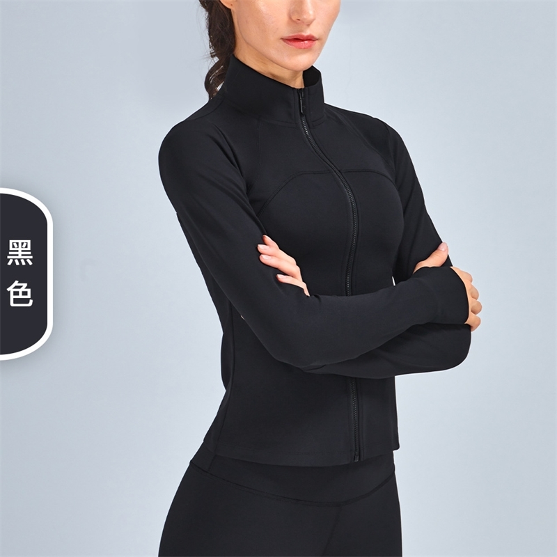 Lulu professional fitness women's tight fast drying zipper cardigan yoga clothes long sleeve jacket running sports top autumn, Gray
Lulu professional fitness women's tight fast drying zipper cardigan yoga clothes long sleeve jacket running sports top autumn, Gray